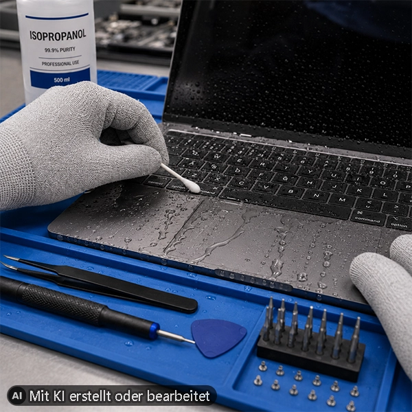 Apple MacBook Wasserschaden Reinigung inkl. Analyse