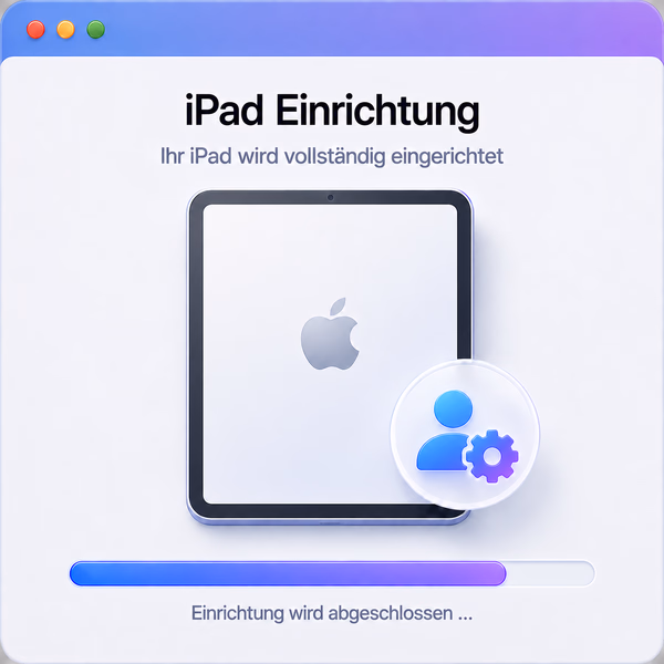 Apple iPad Einrichtung